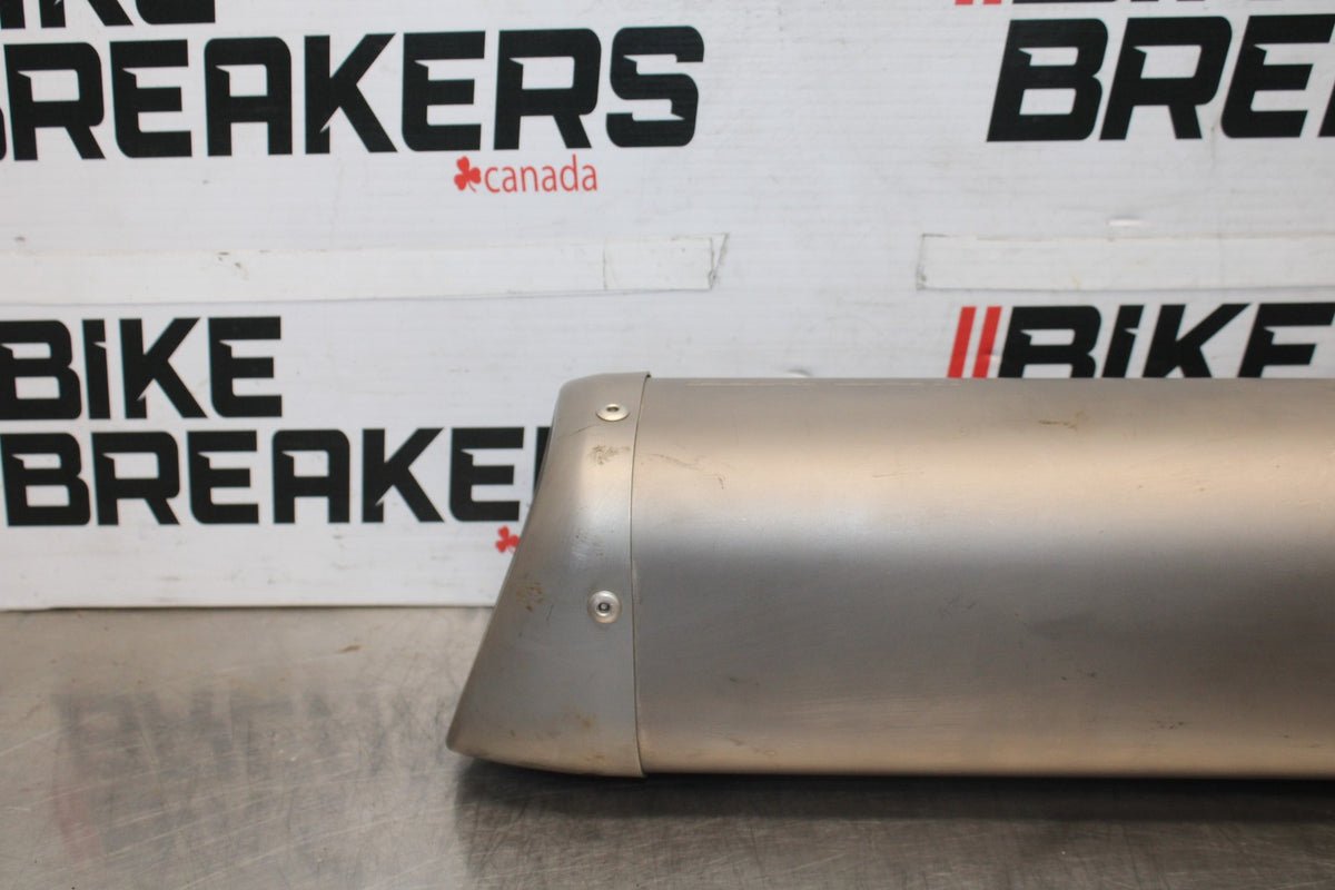 08-16 YAMAHA YZF R6 TITANIUM EXHAUST PIPE MUFFLER SLIP ON CAN SILENCER BB929