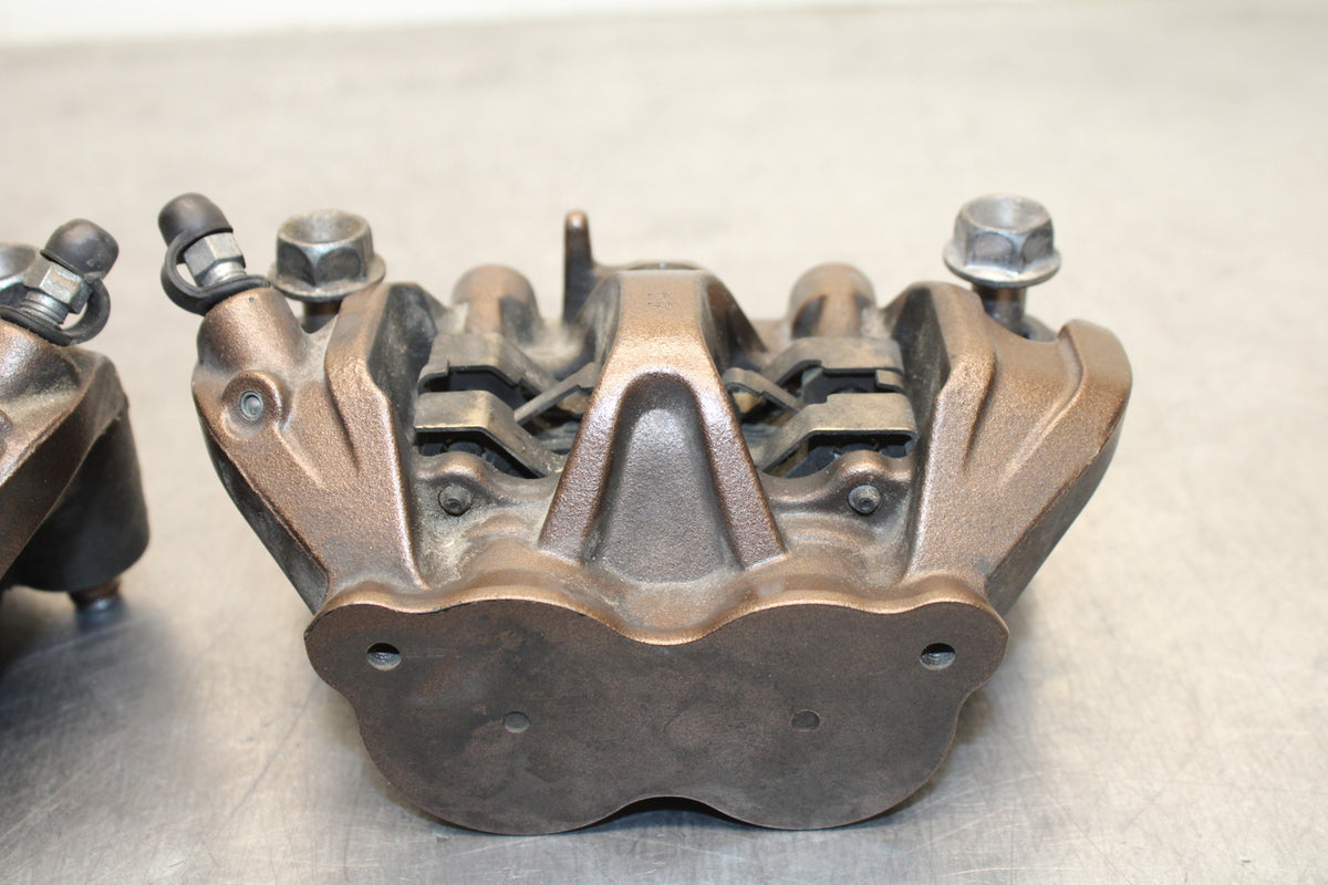 09 HONDA CBR600RR RIGHT LEFT FRONT BRAKE CALIPER SET PAIR CALIPERS BB760