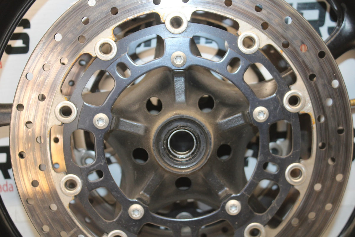 08-16 YAMAHA YZF R6 FRONT WHEEL FRONT RIM & ROTORS BB929
