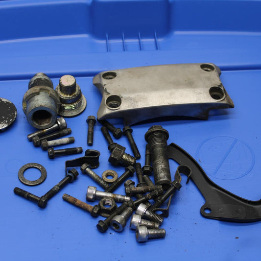 1983 Honda V45 Magna VF750C REAR  SWINGARM BOLT & LEFTOVER BOLTS HARDWARE BB91