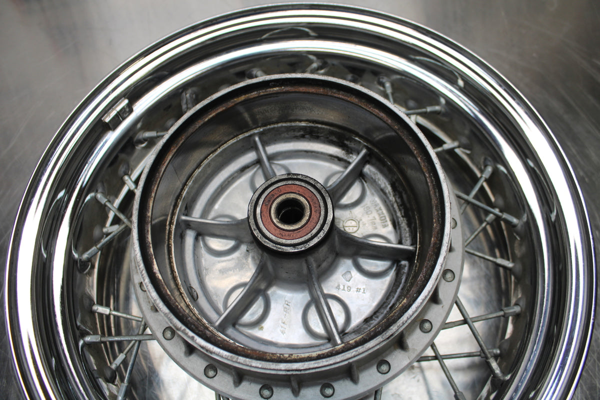 04 SUZUKI INTRUDER 800 REAR WHEEL BACK RIM BB758
