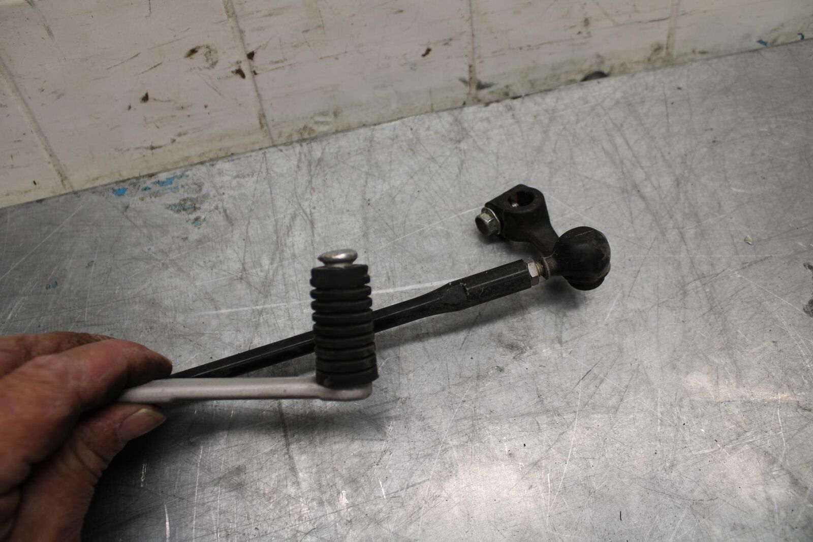 08-16 YAMAHA YZF R6 SHIFTER LINKAGE SHIFT LINK PEDAL 2C0-18110-01-00 BB451