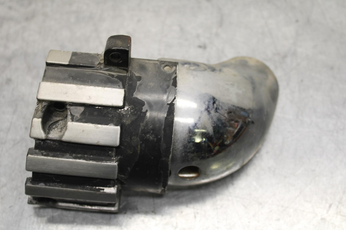 1998 Yamaha Vmax 1200 VMX1200 REAR CYLINDER(S) EXHAUST SHROUD COVER BB620