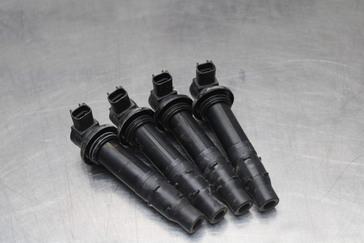 08-09 YAMAHA YZF R6S IGNITION COILS COIL SPARK PLUG CAPS BB796