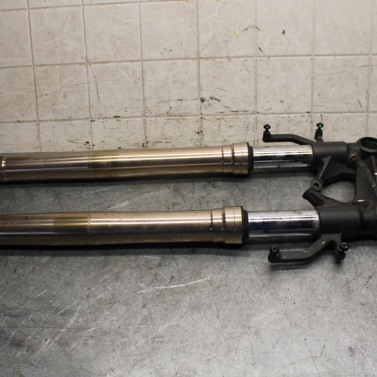 2009 Kawasaki Ninja ZX6R ZX600R FRONT FORKS SHOCK SUSPENSION SET PAIR BB538