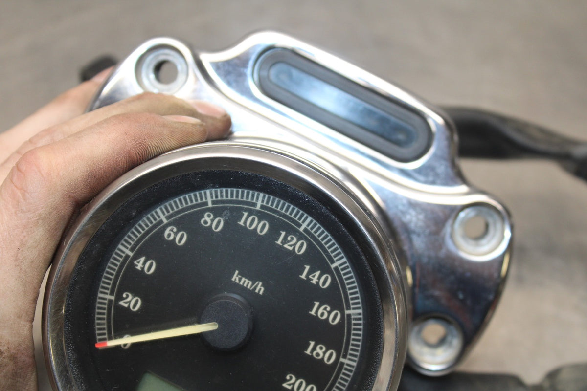 08 HARLEY-DAVIDSON SPORTSTER 1200 GAUGES METER SPEEDO BB794