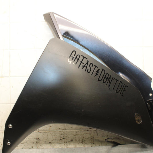 2007 Yamaha YZF R1 LEFT LOWER MID UPPER SIDE FAIRING COWL BB575