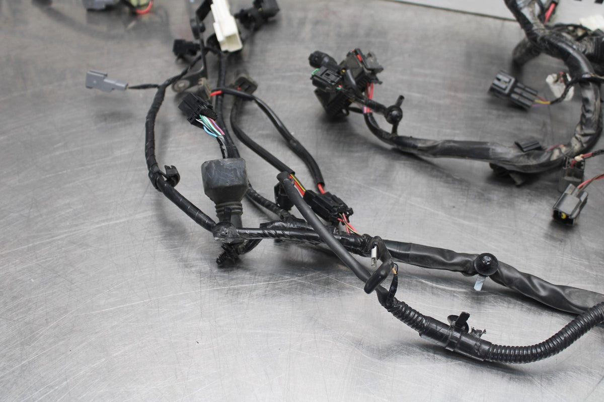 12-16 KAWASAKI NINJA 650 EX650F ABS MAIN ENGINE WIRING HARNESS WIRE LOOM  BB860