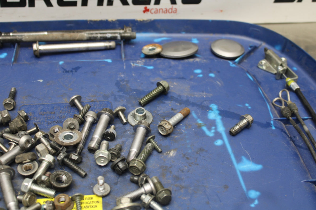 06-07 KAWASAKI NINJA 650R EX650A MOUNTING BOLTS HARDWARE MOTOR SCREWS BB774