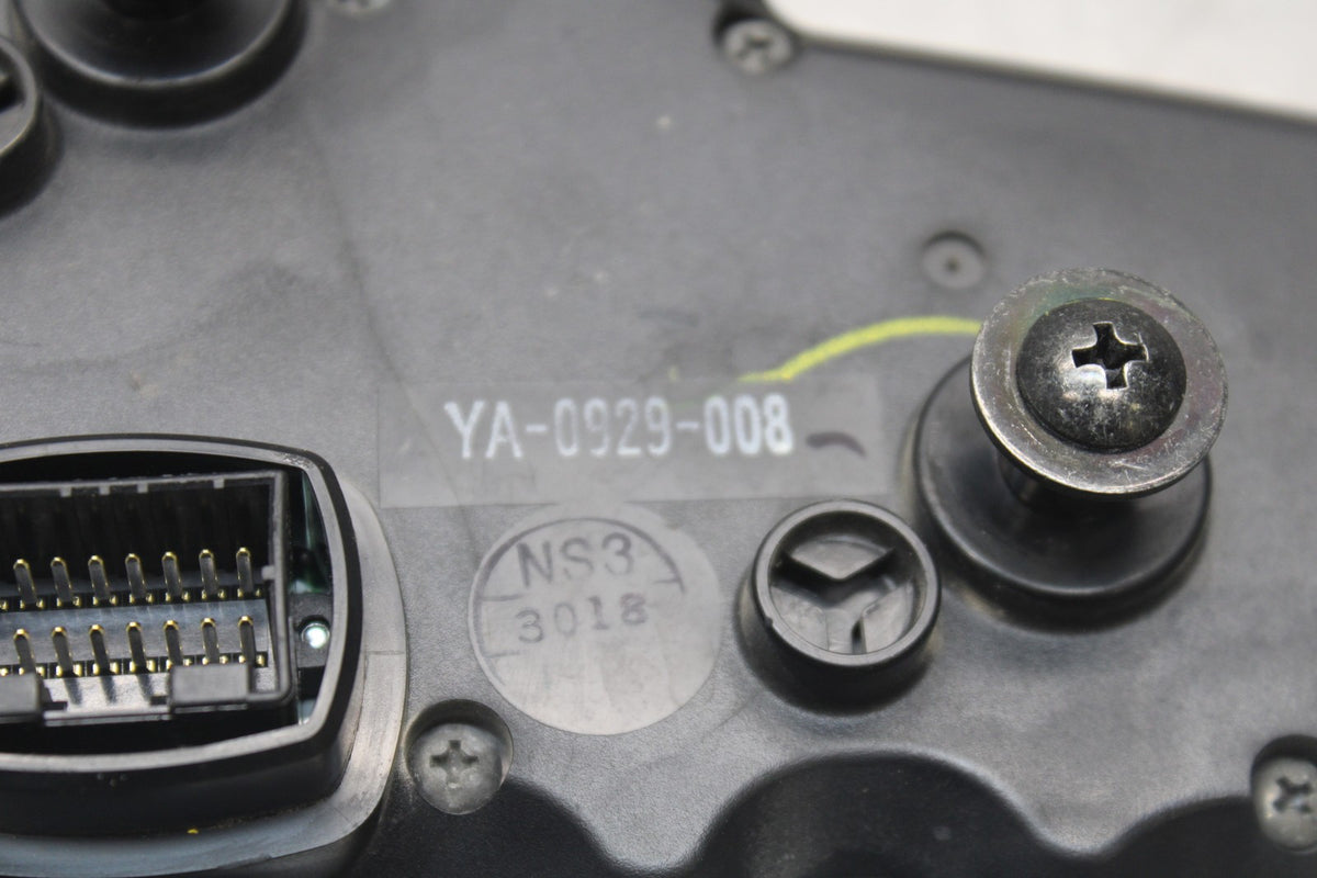 08-09 YAMAHA YZF R6S SPEEDO GAUGES DISPLAY CLUSTER SPEEDOMETER TACHOMETER BB796