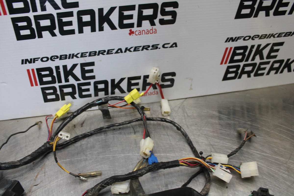 93-07 YAMAHA VMAX 1200 MAIN ENGINE WIRING HARNESS MOTOR WIRE LOOM BB197