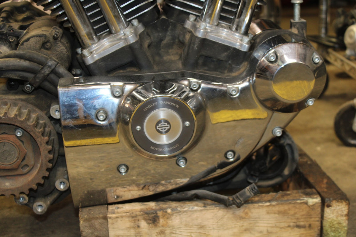 09 HARLEY-DAVIDSON SPORTSTER 1200 CUSTOM XL1200C ENGINE MOTOR BB776