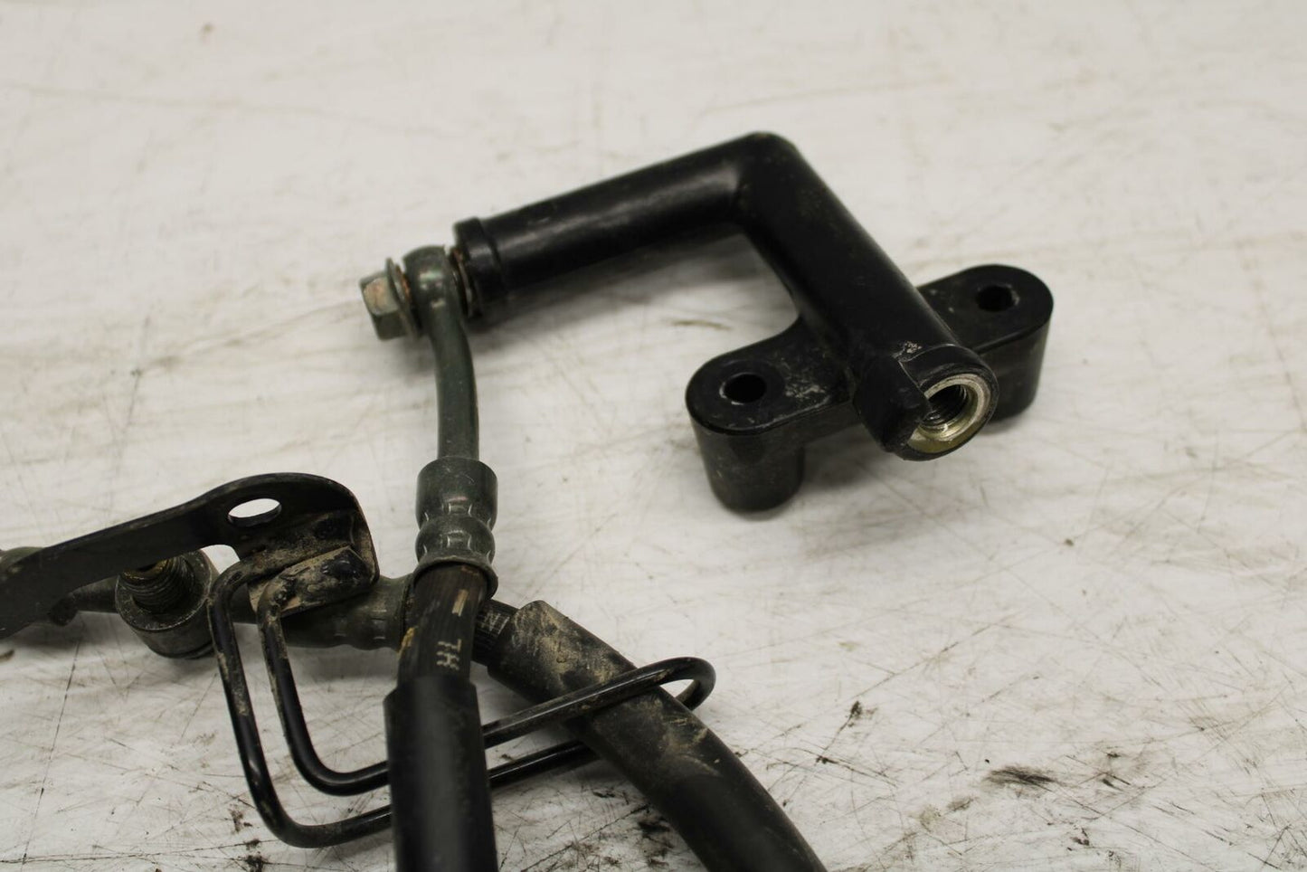 02-03 YAMAHA V STAR 1100 FRONT BRAKE CALIPER HOSES LINES BB308