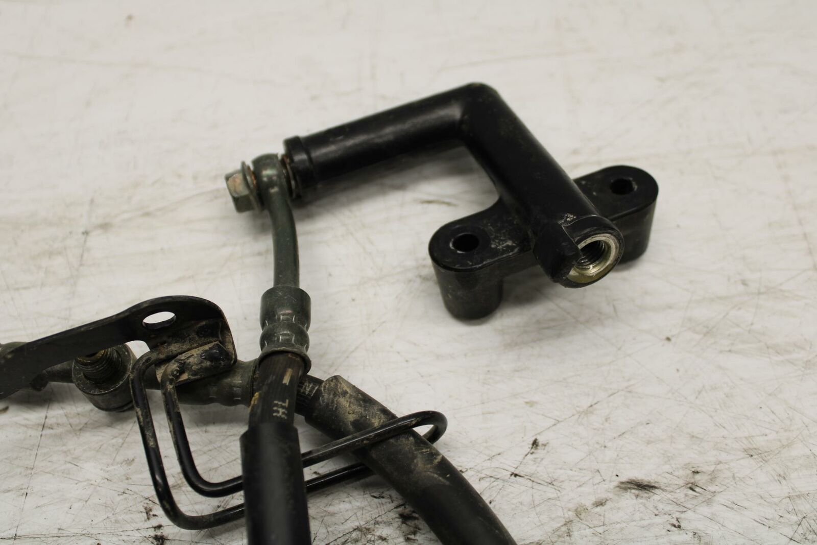02-03 YAMAHA V STAR 1100 FRONT BRAKE CALIPER HOSES LINES BB308