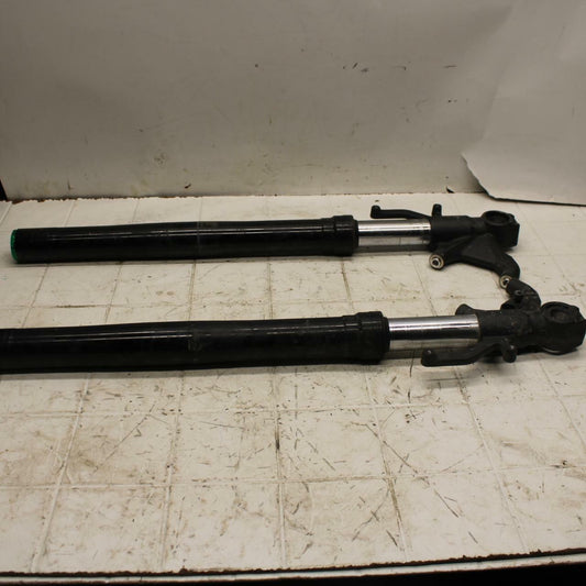 13-18 KAWASAKI NINJA ZX6R FRONT FORKS SHOCK SUSPENSION SET PAIR BB409