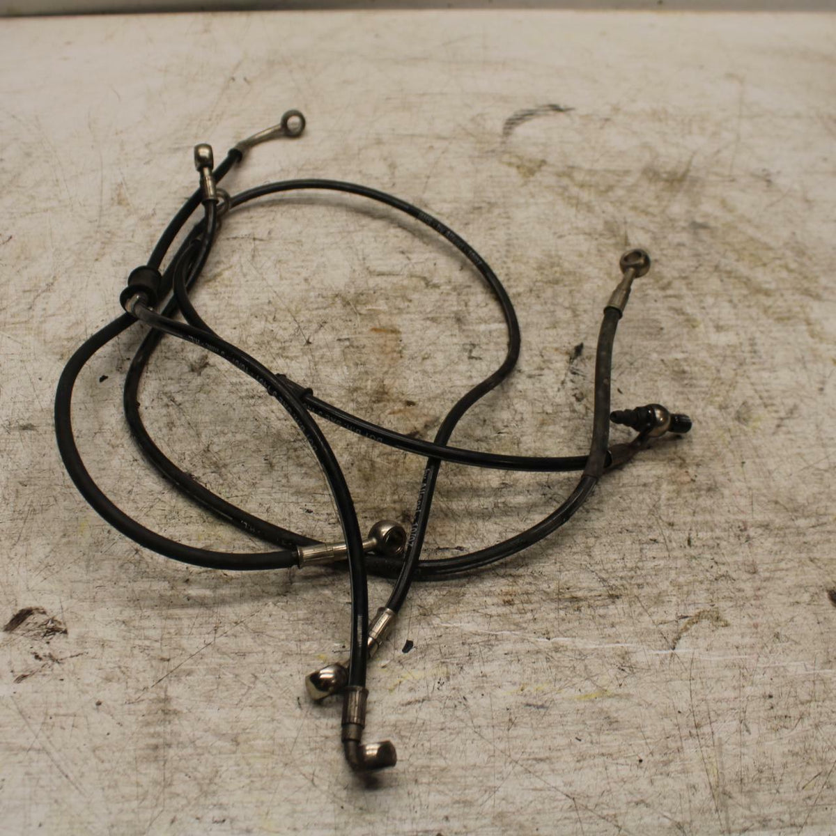 08-10 DUCATI 848  BRAKE HOSE FLUID LINE BB369