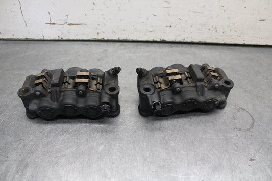 07-08 YAMAHA YZF R1 RIGHT LEFT FRONT BRAKE CALIPER SET PAIR CALIPERS BB675