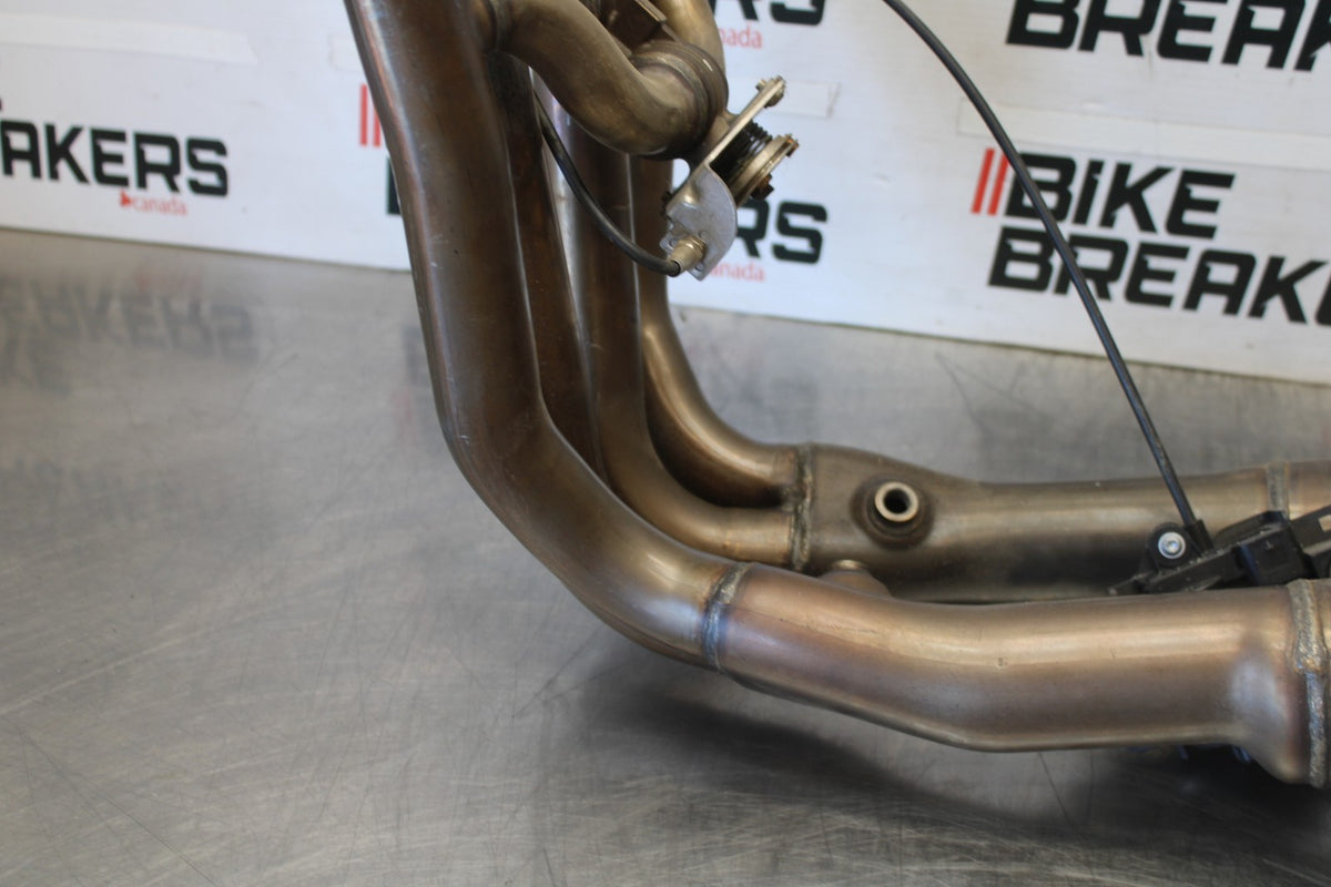14 BMW S1000R EXHAUST HEADER PIPES MANIFOLD BB604