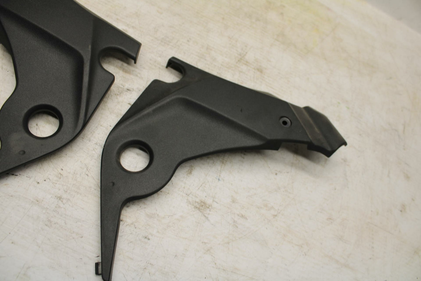 11-12 KAWASAKI NINJA 400 EX400 C RIGHT LEFT FRAME MID SIDE COVERS COWLS  BB358