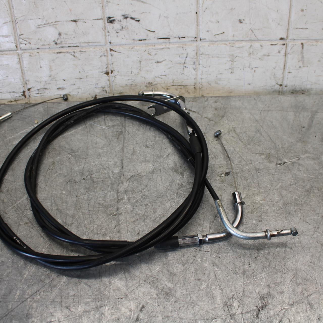 2005 Kawasaki Vulcan 1500 VN1500N Classic THROTTLE CABLES LINES BB220