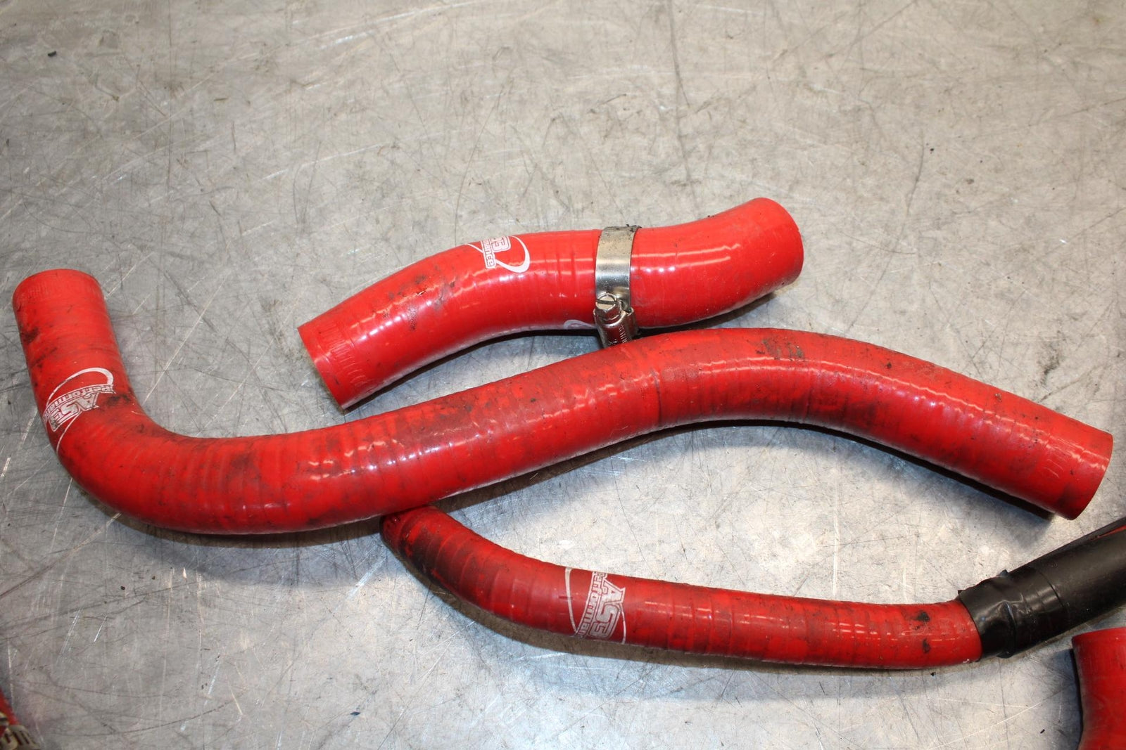 1997 Suzuki GSXR750 SILICONE AS3 RADIATOR HOSES ENGINE COOLANT WATER PIPES BB527