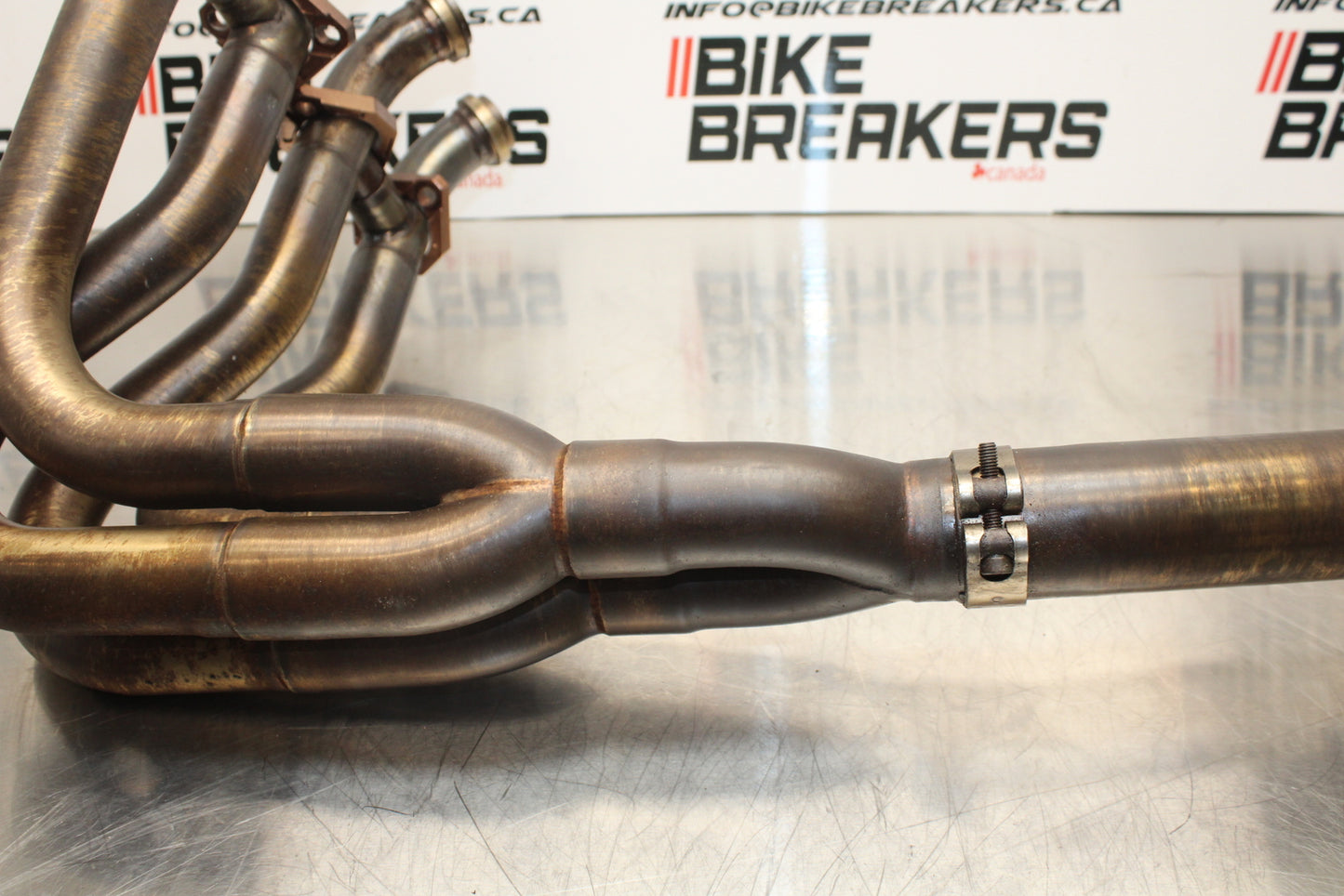 13-17 KAWASAKI NINJA ZX6R TWO BROTHERS FULL EXHAUST SYSTEM HEADERS  BB143