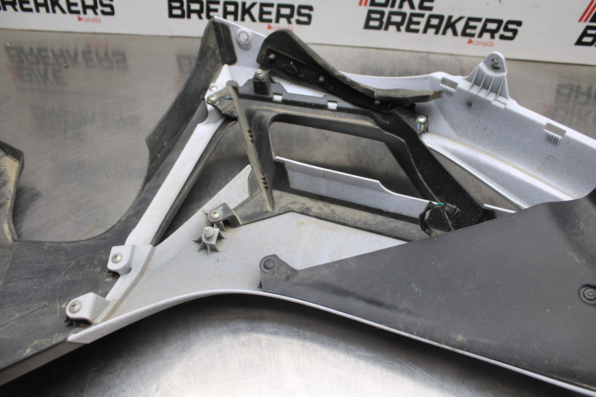 13 KAWASAKI NINJA 650 EX650F ABS LEFT LOWER MID UPPER SIDE FAIRING COWL BB828