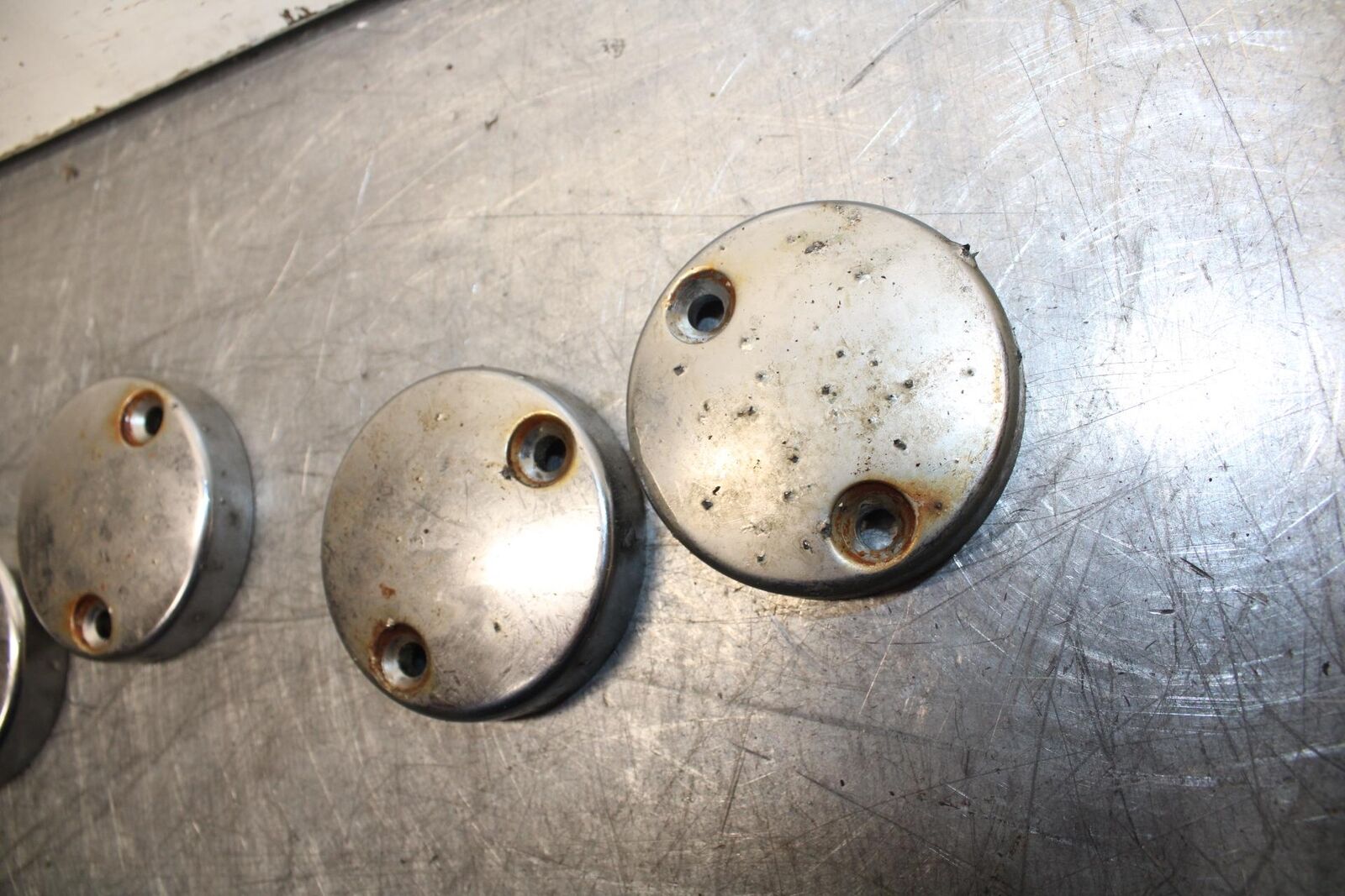 80-81 SUZUKI GS1000 G ENGINE MOTOR CAM CAMSHAFT COVER X4 BB91