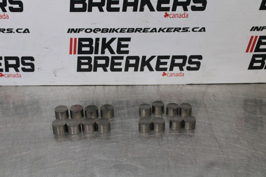 08-10 SUZUKI GSXR750 CAMSHAFT CAM SHAFT SHIM BUCKET SET BB854