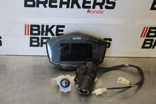 20-23 APRILIA RS660 IGNITION LOCK GAUGE SEAT LOCK BB889