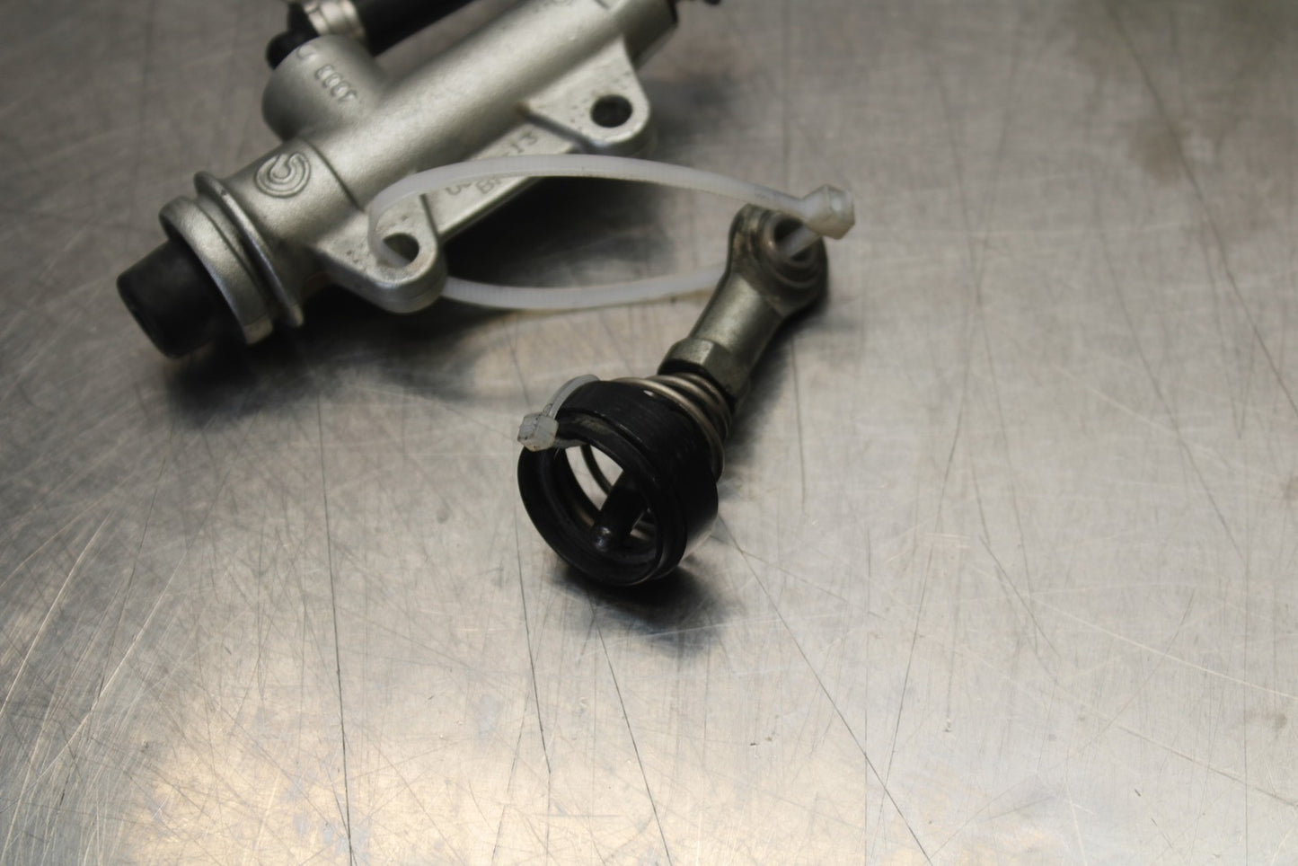 12-14 BMW S1000RR REAR BACK BRAKE MASTER CYLINDER W RESERVOIR BB204