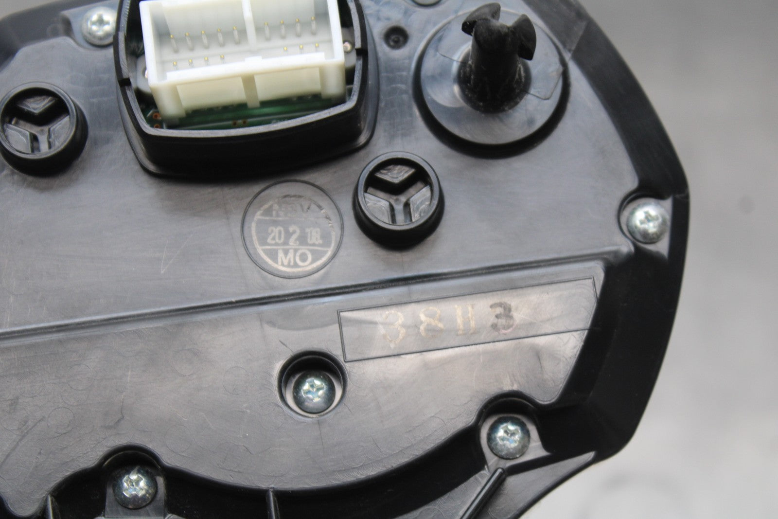 08-10 SUZUKI GSXR 600 SPEEDO GAUGES DISPLAY CLUSTER SPEEDOMETER TACHOMETER BB202