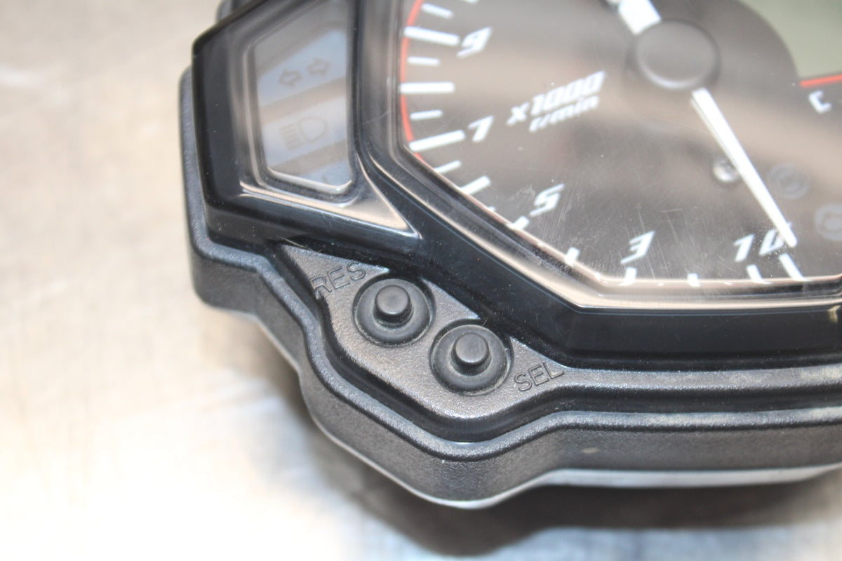 17-18 YAMAHA YZF R3 ONLY 3493KM! SPEEDO GAUGES DISPLAY CLUSTER SPEEDOMETER BB788
