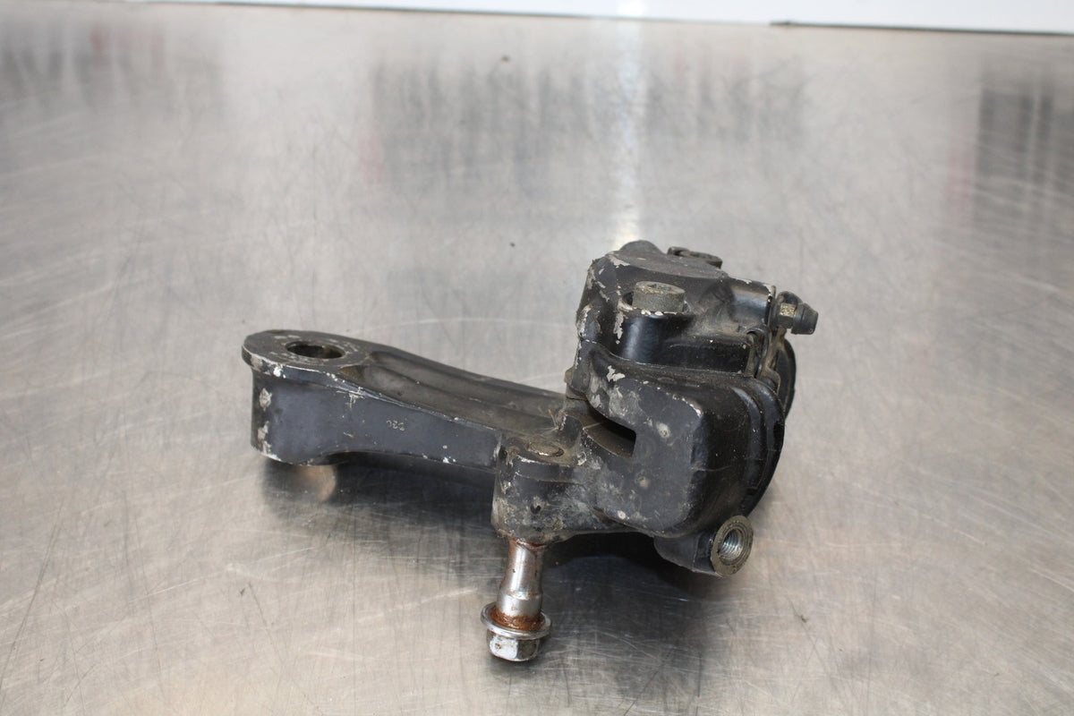 76-77 HONDA GOLDWING 1000 REAR BACK BRAKE CALIPER W MOUNT BRACKET BB171