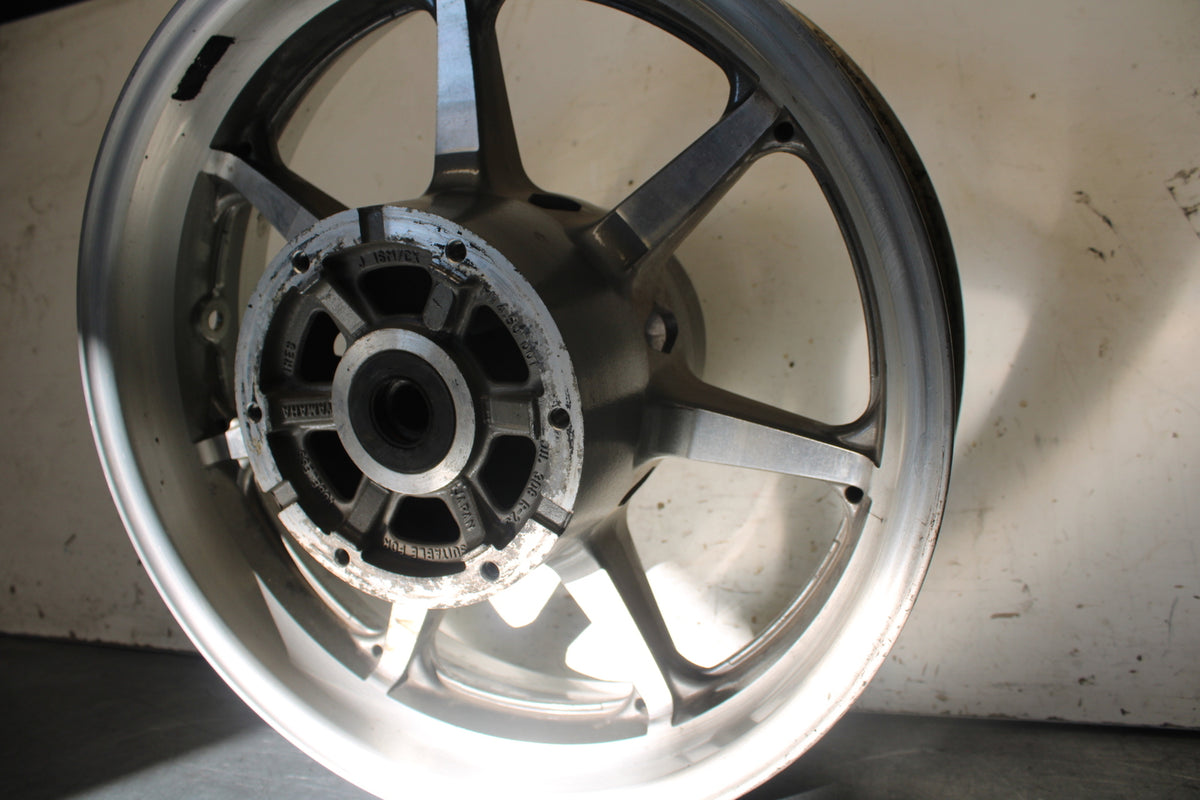 07-08 YAMAHA V STAR 1300 REAR WHEEL BACK RIM BB134
