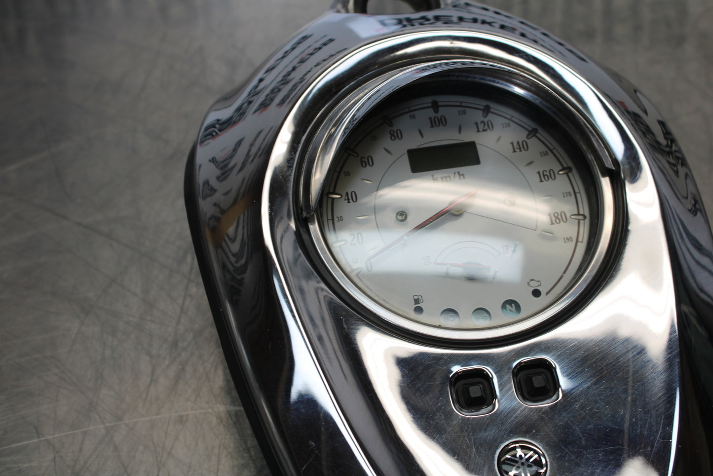 04 YAMAHA ROAD STAR XV1700A GAUGES METER SPEEDO TACH BB155