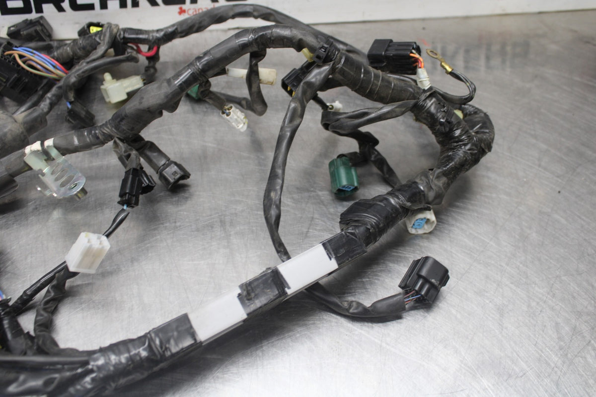 08-16 YAMAHA YZF R6 MAIN ENGINE WIRING HARNESS MOTOR WIRE LOOM BB929