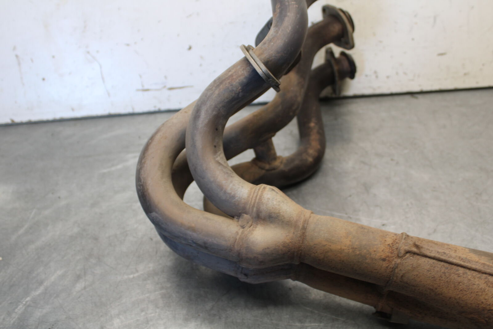 09-12 KAWASAKI NINJA ZX6R ZX600R EXHAUST HEADER PIPES MANIFOLD 39178-0148 BB656