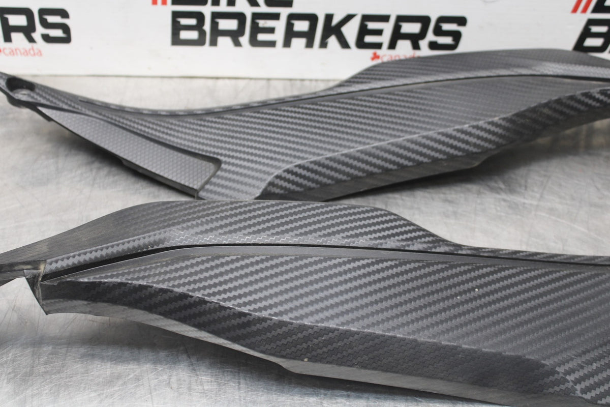 15-17 YAMAHA FJ09 RIGHT LEFT GAS FUEL TANK PANELS COVERS TRIM SET COWLS  BB906