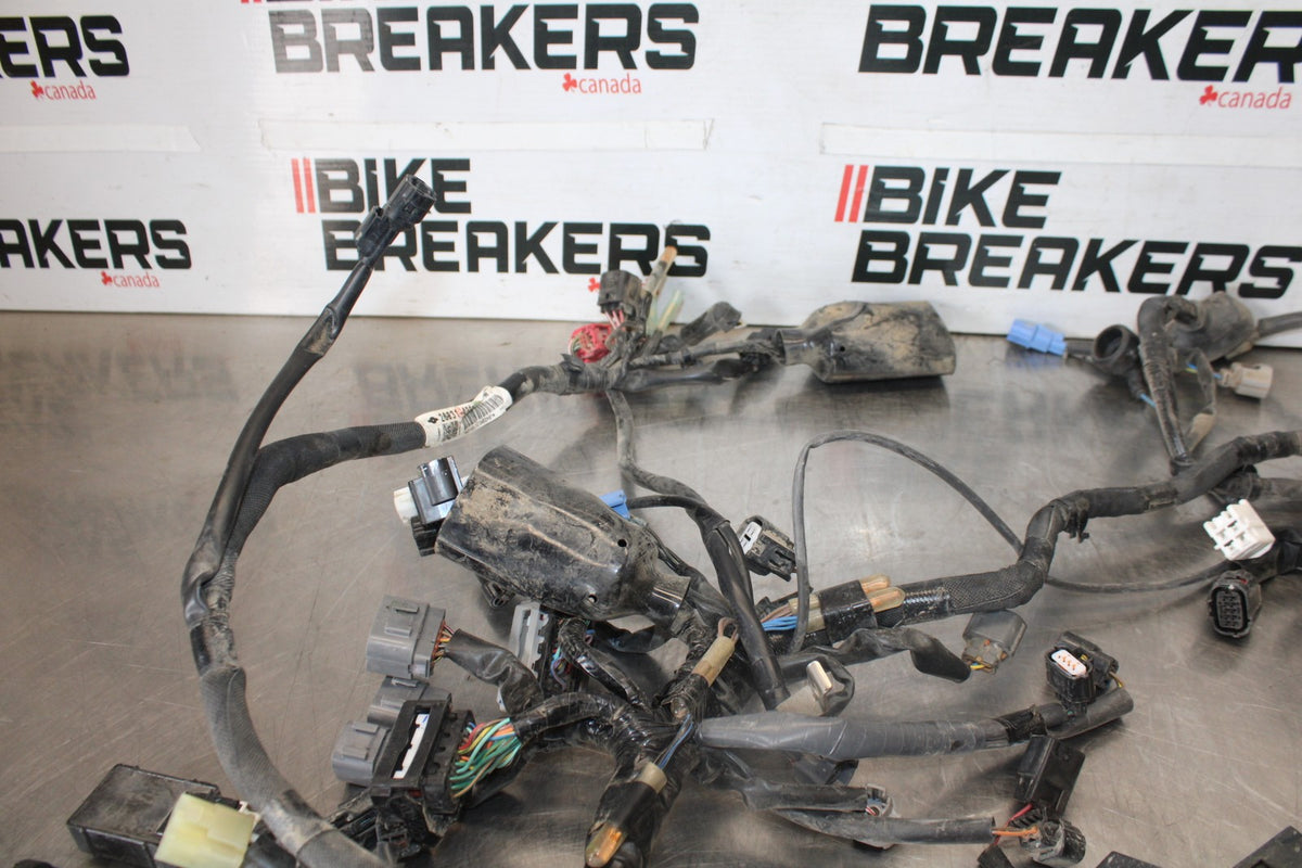 24-25 KAWASAKI NINJA 500 EX500J ABS MAIN ENGINE WIRING HARNESS MOTOR LOOM BB934