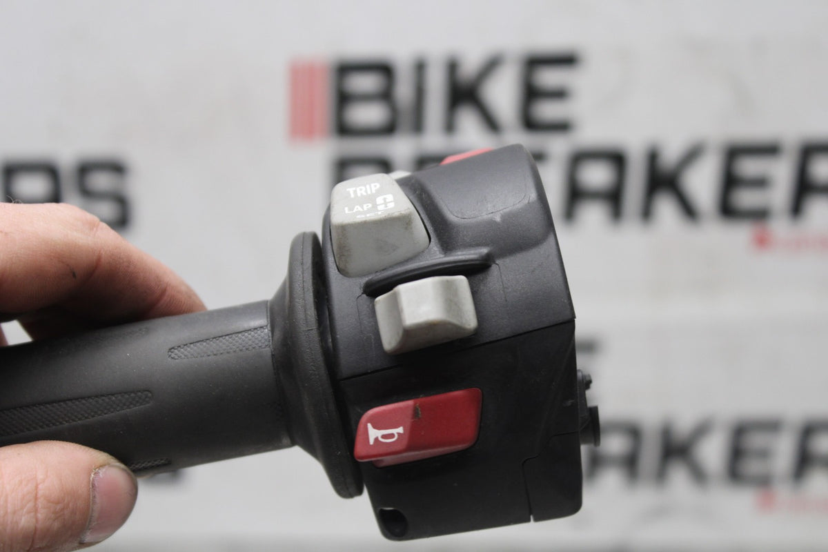 10-11 BMW S1000RR LEFT CLIP ON HANDLE HORN SIGNALS SWITCH SWITCHES BB941
