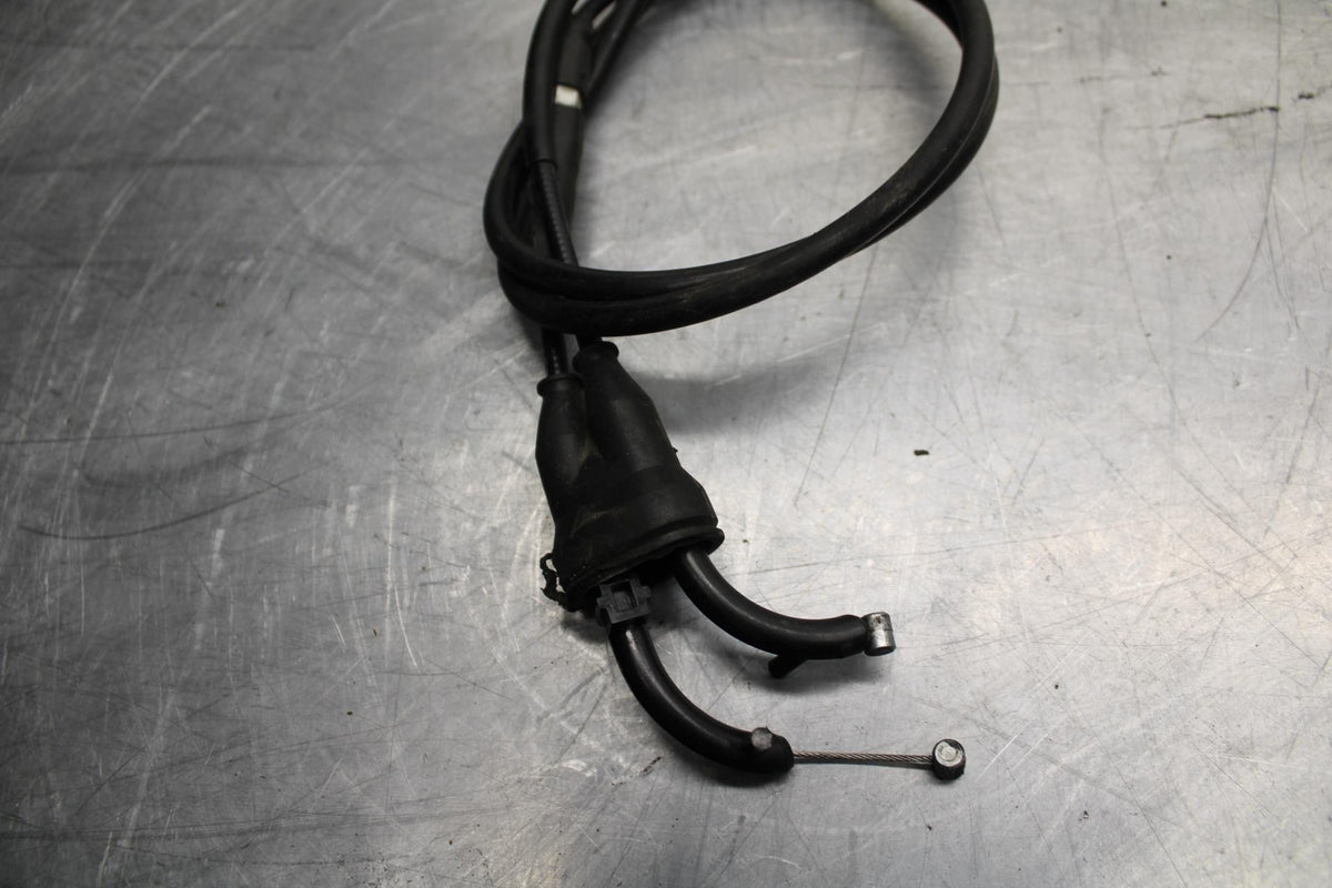 09-14 YAMAHA YZF R1 THROTTLE CABLES LINES 14B-26302-01-00 BB471