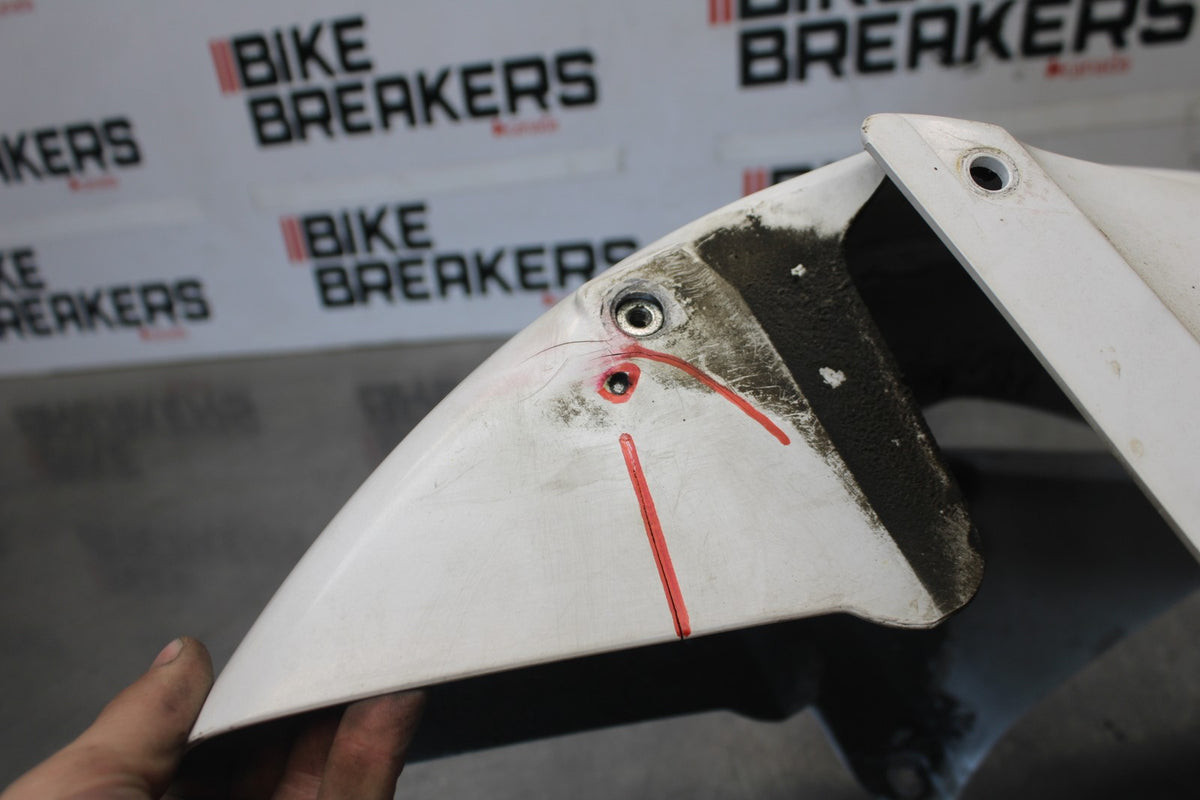 06-07 HONDA INTERCEPTOR 800 VFR800 FRONT WHEEL FENDER COWL FAIRING BB917