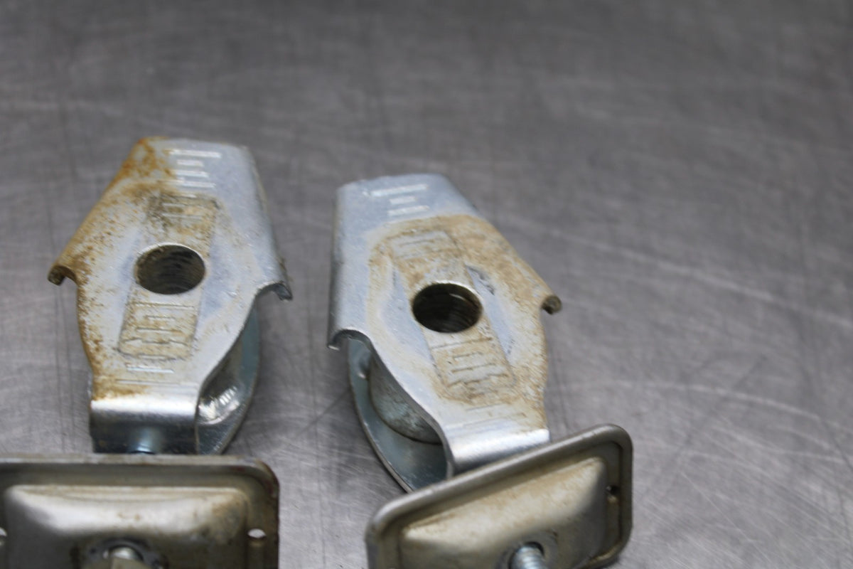 08 HONDA CBR125R SWINGARM CHAIN TENSIONER ADJUSTMENT BRACKETS  BB804