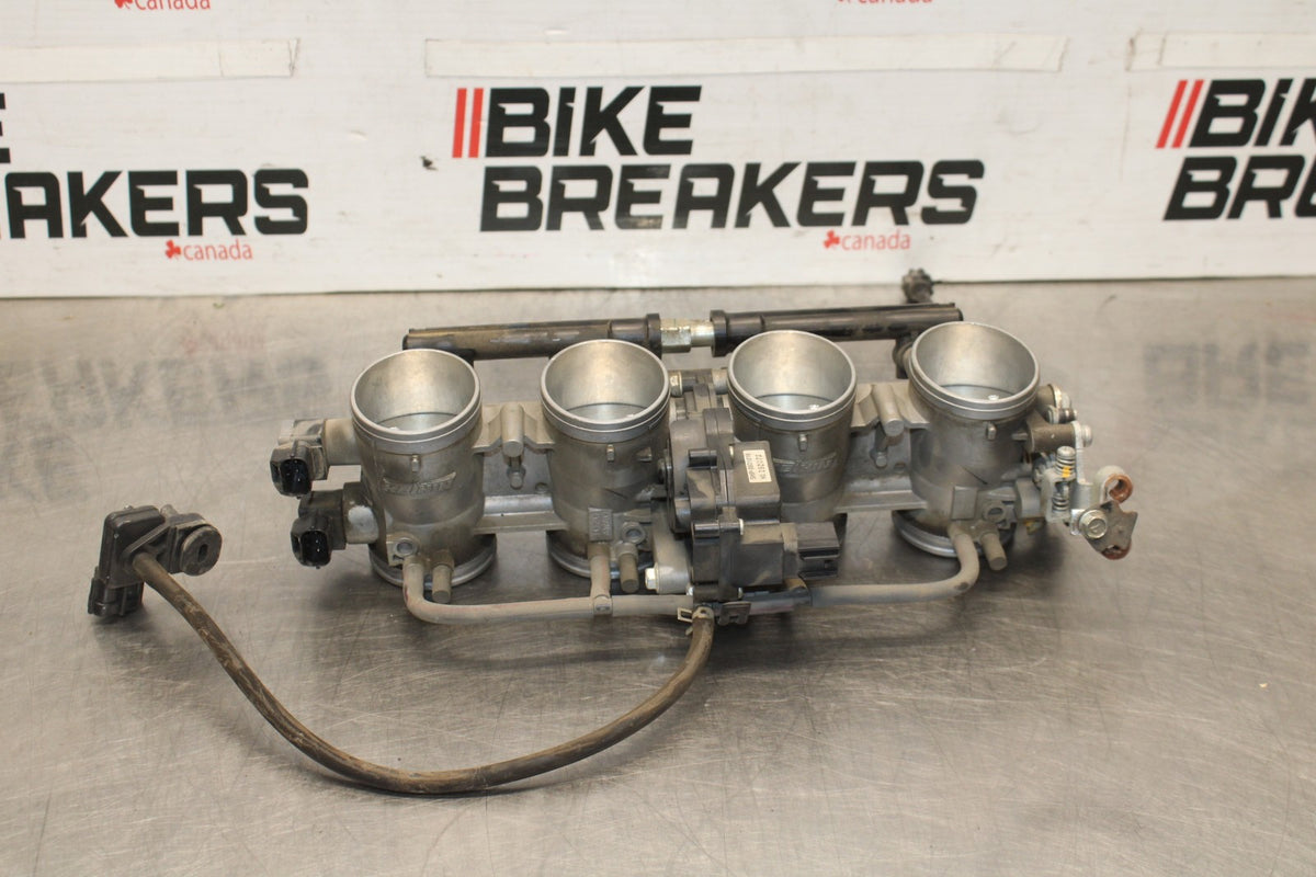 07-08 KAWASAKI NINJA ZX6R MAIN FUEL INJECTORS / THROTTLE BODIES BB937