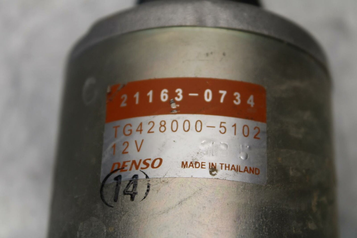 19-20 KAWASAKI NINJA ZX6R ENGINE STARTING STARTER MOTOR -DC 12V BB419