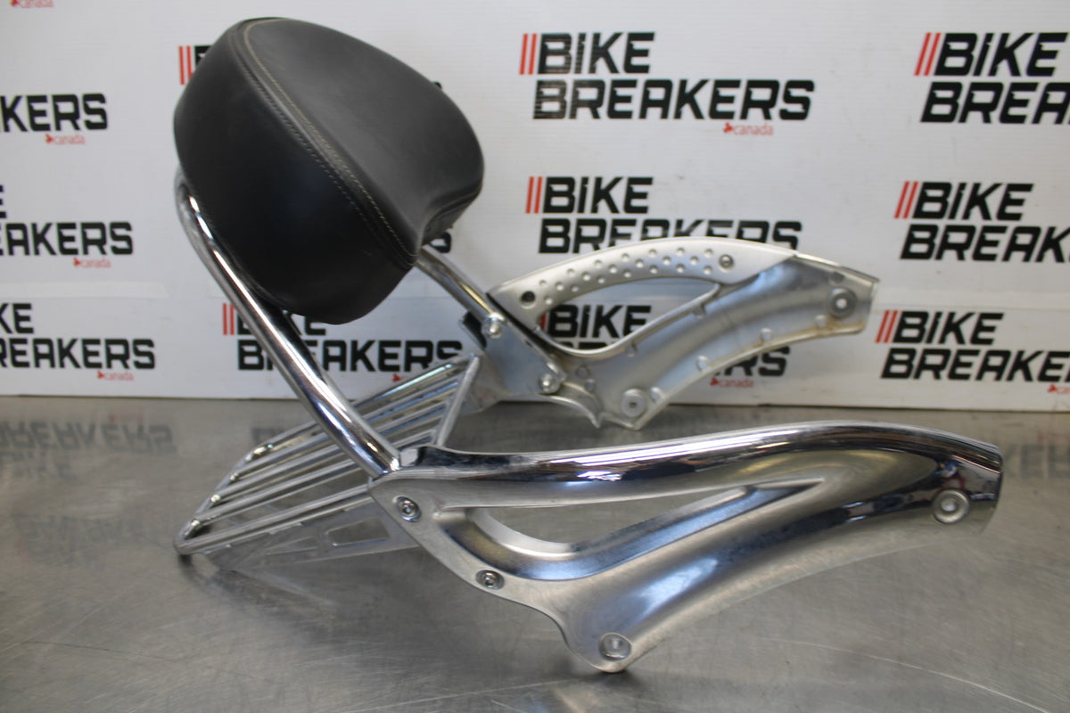 08 KAWASAKI VULCAN 1600 VN1600D NOMAD BACK REST SISSY BAR BB904