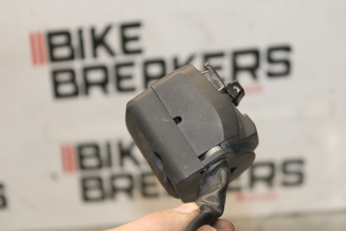 07-08 KAWASAKI NINJA ZX6R LEFT CLIP ON HANDLE HORN SIGNALS SWITCH SWITCHES BB937