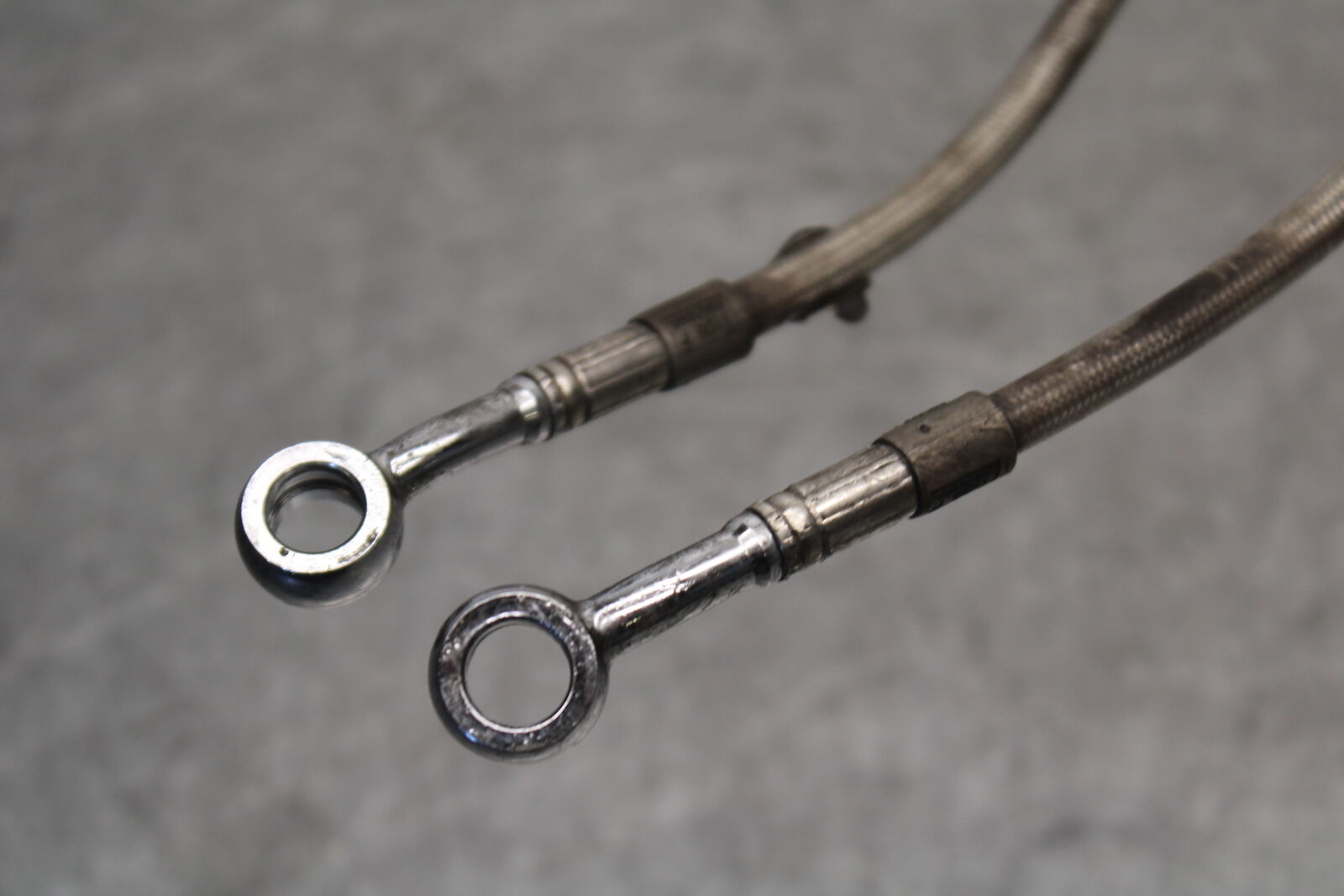 05-06 SUZUKI GSXR1000 AFTERMARKET BRAIDED FRONT BRAKE CALIPER HOSES LINES BB677