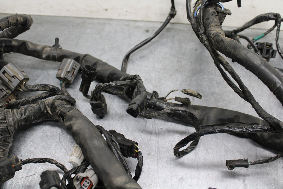 07-09 KAWASAKI VERSYS 650 MAIN ENGINE WIRING HARNESS MOTOR WIRE LOOM BB125